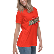 Load image into Gallery viewer, North Western Chicago Line Women's Relaxed T-Shirt