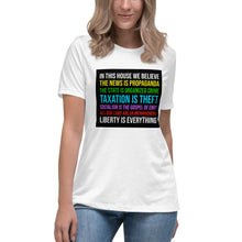 Load image into Gallery viewer, In This House Women's Relaxed T-Shirt