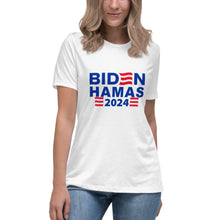 Load image into Gallery viewer, BIDEN HAMAS 2024 Women's Relaxed T-Shirt