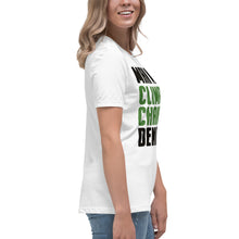 Load image into Gallery viewer, Man Made Climate Change Denier Women's Relaxed T-Shirt