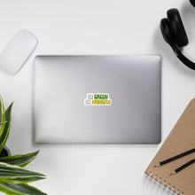 Load image into Gallery viewer, Go Green Go Broke Bubble-free stickers