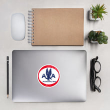 Load image into Gallery viewer, American Airlines Distressed Logo Bubble-free stickers