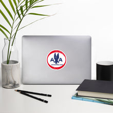 Load image into Gallery viewer, American Airlines Distressed Logo Bubble-free stickers
