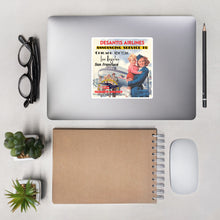 Load image into Gallery viewer, DeSantis Airlines Announcing New Service Bubble-free stickers
