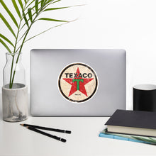 Load image into Gallery viewer, "Texaco Oil Sign" Bubble-free stickers