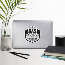 Load image into Gallery viewer, Gas It's What's for Civilization Bubble-free stickers