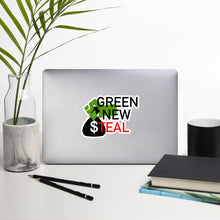Load image into Gallery viewer, Green New Steal Bubble-free stickers
