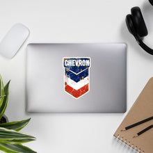 Load image into Gallery viewer, "Chevron Oil Shield" Bubble-free stickers