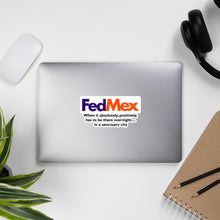 Load image into Gallery viewer, FedMex Bubble-free stickers