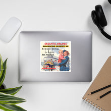Load image into Gallery viewer, DeSantis Airlines Announcing New Service Bubble-free stickers