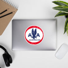 Load image into Gallery viewer, American Airlines Distressed Logo Bubble-free stickers
