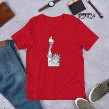 Load image into Gallery viewer, "Statue of Liberty Masked" Men's T-Shirt