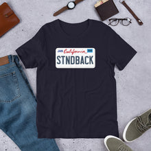 Load image into Gallery viewer, "CA Standback Licence Plate" Men's T-Shirt
