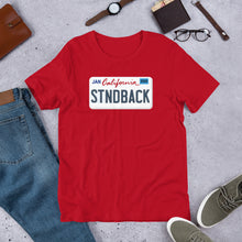 Load image into Gallery viewer, "CA Standback Licence Plate" Men's T-Shirt