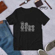 Load image into Gallery viewer, "Masked Stick Family" Men's T-Shirt