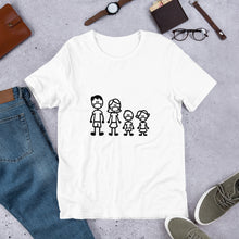 Load image into Gallery viewer, "Masked Stick Family" Men's T-Shirt