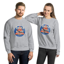 Load image into Gallery viewer, Delta Airlines Distressed Men's Sweatshirt