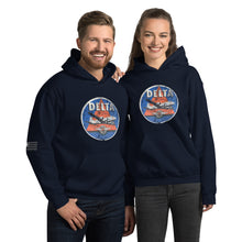 Load image into Gallery viewer, Delta Airlines Distressed Men's Hoodie
