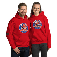 Load image into Gallery viewer, Delta Airlines Distressed Women's Hoodie