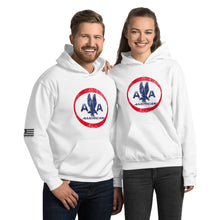 Load image into Gallery viewer, American Airlines Distressed Logo Women's Hoodie
