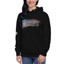 Load image into Gallery viewer, "I Established the Constitution of this Land" Women's Hoodie