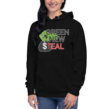 Load image into Gallery viewer, Green New Steal Women's Hoodie