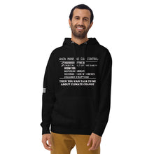 Load image into Gallery viewer, When Mankind Can Control Men's Hoodie