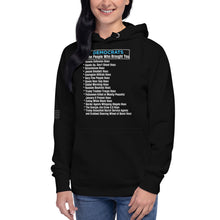 Load image into Gallery viewer, Democrat Hoaxes Women's Hoodie