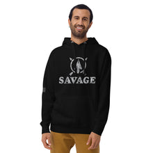 Load image into Gallery viewer, SAVAGE Arrow in Circle Men's Hoodie