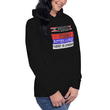 Load image into Gallery viewer, Proud Deplorable Bitter Clinger Threat to Democracy Women's Hoodie