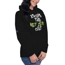 Load image into Gallery viewer, Escape the Net Zero Cult Women's Hoodie