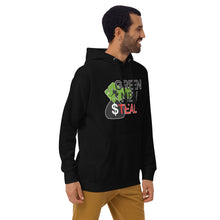 Load image into Gallery viewer, Green New Steal Men's Hoodie