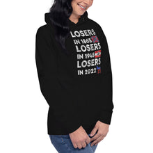 Load image into Gallery viewer, Losers in 1865 Losers in 1945 Losers in 2022 Women's Hoodie
