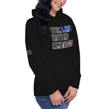 Load image into Gallery viewer, The Left Hates America Women's Hoodie