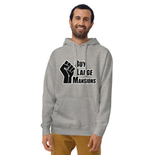 Load image into Gallery viewer, "Buy Large Mansions" Hoodie