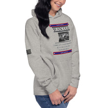 Load image into Gallery viewer, Wanted Threats to Democracy Bitter Clingers Deplorables Women's Hoodie