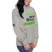 Load image into Gallery viewer, Green New Steal Women's Hoodie