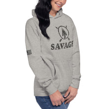Load image into Gallery viewer, SAVAGE Arrow in Circle Women's Hoodie