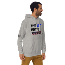 Load image into Gallery viewer, The Left Hates America Men's Hoodie
