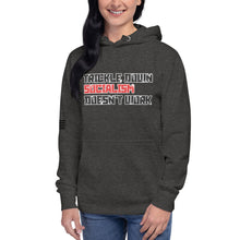 Load image into Gallery viewer, Trickle Down Socialism Doesn't Work Women's Hoodie