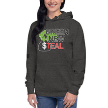 Load image into Gallery viewer, Green New Steal Women's Hoodie
