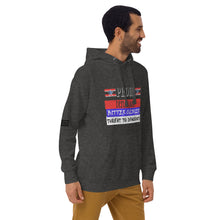 Load image into Gallery viewer, Proud Deplorable Bitter Clinger Threat to Democracy Men's Hoodie