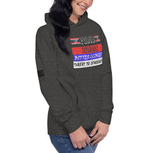 Load image into Gallery viewer, Proud Deplorable Bitter Clinger Threat to Democracy Women's Hoodie