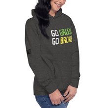 Load image into Gallery viewer, Go Green Go Broke Women's Hoodie
