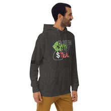 Load image into Gallery viewer, Green New Steal Men's Hoodie
