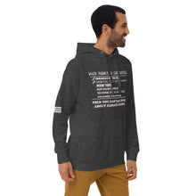 Load image into Gallery viewer, When Mankind Can Control Men's Hoodie