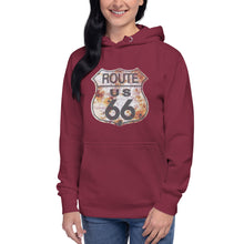Load image into Gallery viewer, "Route 66" Women's Hoodie