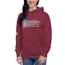 Load image into Gallery viewer, "I Established the Constitution of this Land" Women's Hoodie