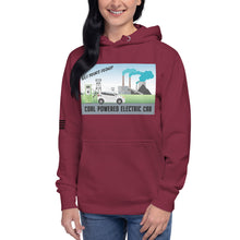 Load image into Gallery viewer, Coal Powered Electric Car Women's Hoodie