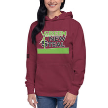 Load image into Gallery viewer, Green New Steal Women's Hoodie